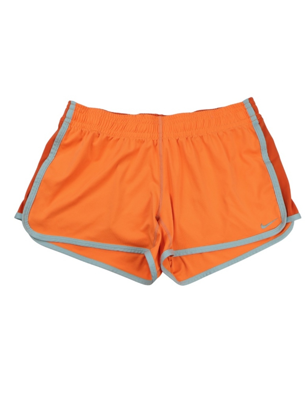 Nike Dri-FIT Neon Orange Running Shorts Size Medium Athletic Gym